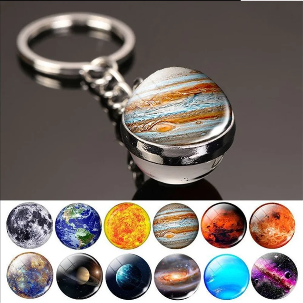 car Moon Earth Sun Mars Keychain for JEEP GRAND CHEROKEE 2011 12 13 14 15 2016 2017 2018 2019 New