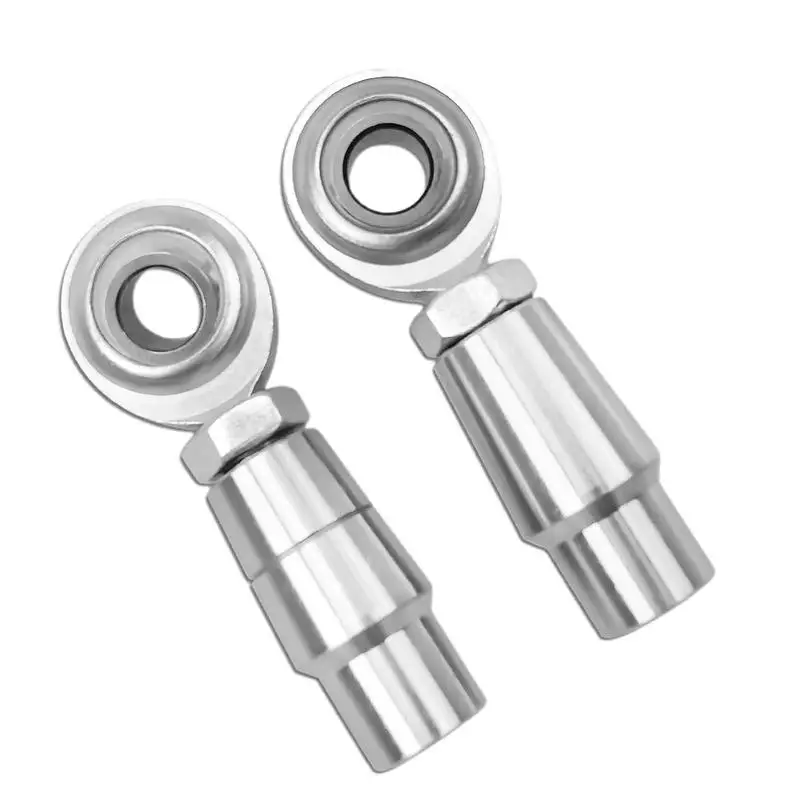 Left Hand Joint Thread 2pcs Maintenance-Free Fish Eye Bearing Kit 3/8inch Fish Eye Bearing Right Hand Threads Self-Lubricating