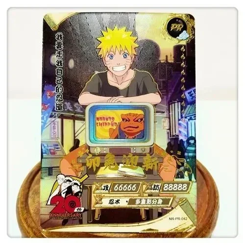 KAYOU Genuine Naruto 20th Anniversary PR Card PR043-044 Kakashi