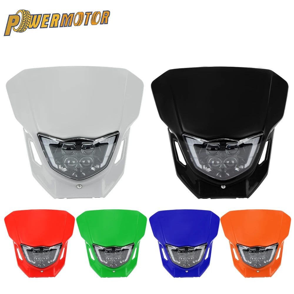 

Motorcycle LED Headlight for Yamaha WR YZ 250 450F 250F CQR250 Headlight Assembly Parts Dirt Bike Motocross