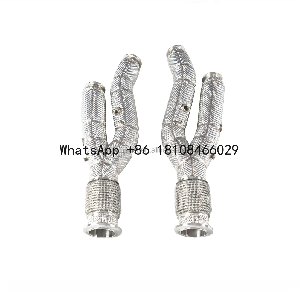 

Racing Downpipe for Lamborghini Aventador LP700-4 LP750-4 SV 6.5L V12 Downpipe