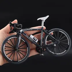 DIY Alloy Simulation Bicycle Model Ornaments-Mini Bicycle-Decoration Racing Toy Model Collection