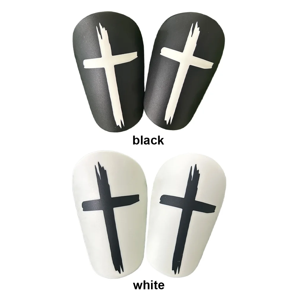 

1 Pair Shin Pads EVA Cross Soccer Miniature Shin Guard Shock Absorbing Football Shin Pads Lightweight for Kids Youth and Adults