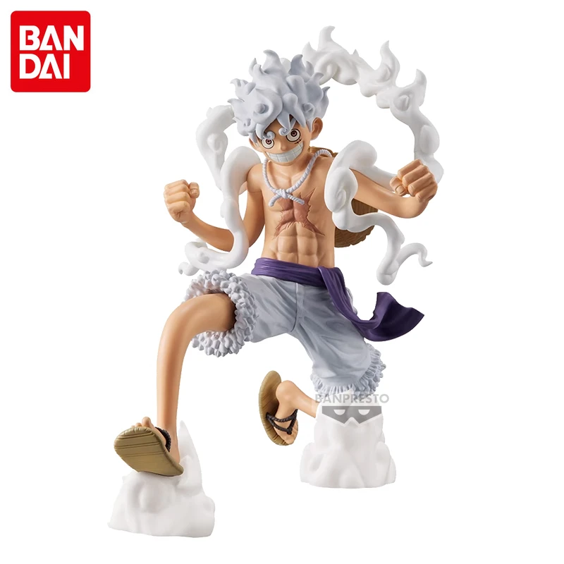 

Bandai Original Genuine ONE PIECE Anime Figure Grandista Monkey D. Luffy Gear 5 Action Figure Toys for Boys Girls Kids Gift