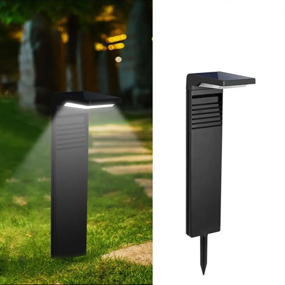 

Outdoor Solar Powered Garden Light IP64 Waterproof Led Light Pathway Landscape Bollard Adjustable Light Lamps for Yard Walkway