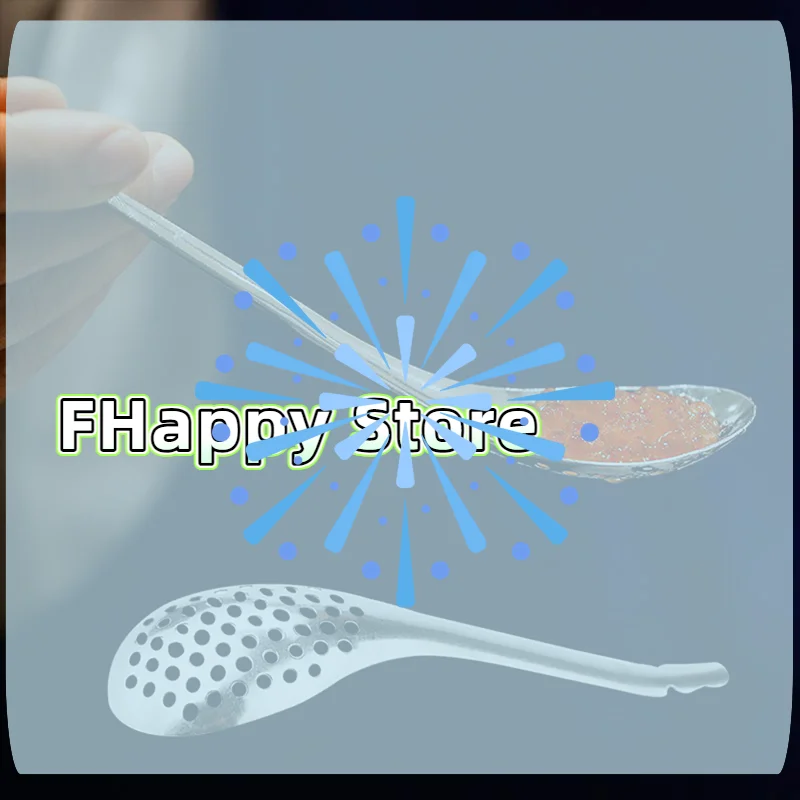 56 Holes Caviar Spoon Useful Kitchen Cooking Gadgets Colander Egg Yolk