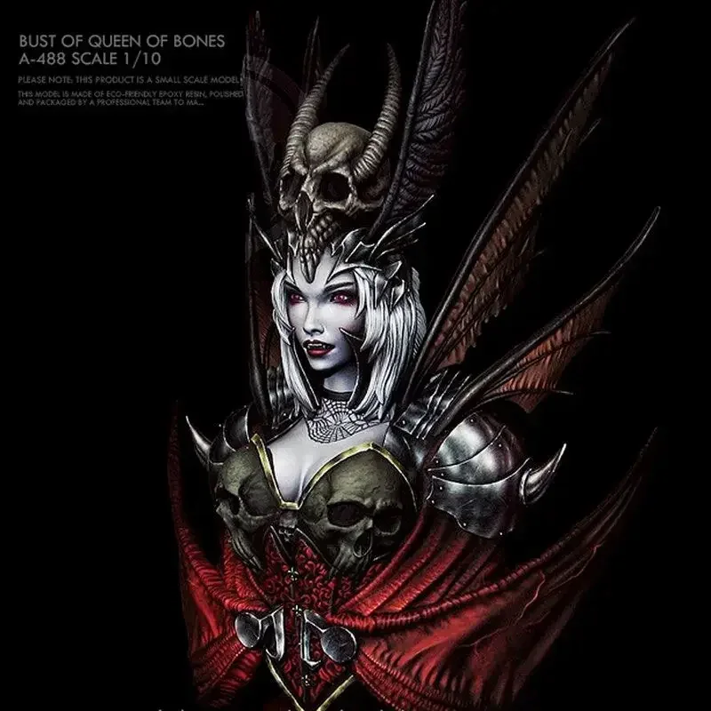 

1/10 Бюст Hell Bones Queen Смола Женский Солдат A-488