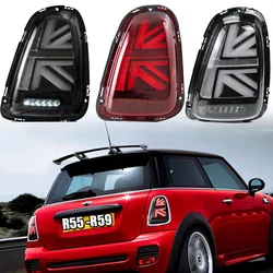 2PCS Tail Lights Assembly For Mini Cooper R56 R57 R58 R59 2007-2013 LED Rear Running Brake Reverse Turn Signal Lamps