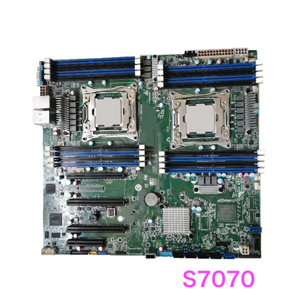 Suitable For TYAN S7070 S7070GM2NR Server Motherboard X99 E5-2600 V3 V4 Mainboard 100% Tested OK Fully Work