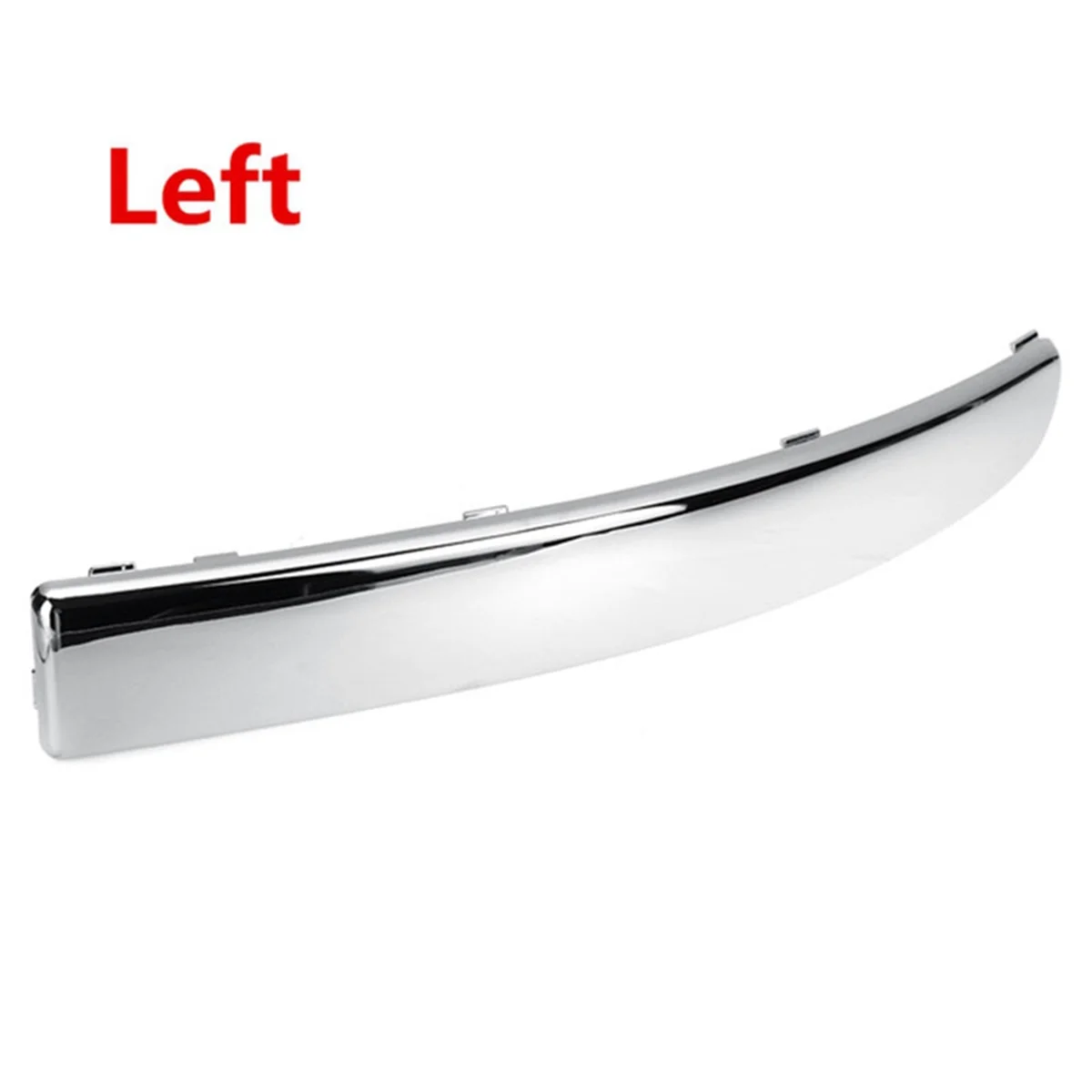 For FIAT 500 2007-2015 Left Side Front Lower Bumper Chrome Molding Trim 735455057