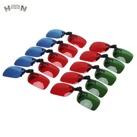 3D Glasses Fits over Most Prescription Glasses for 3D Movies, Gaming and TV