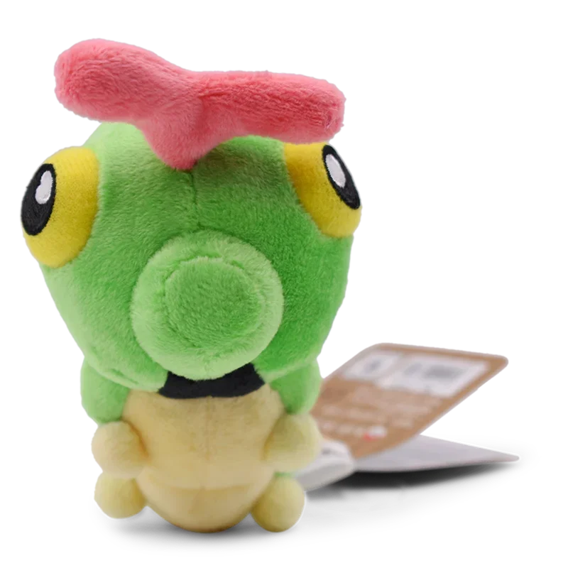Pikachu peluche lagarta brinquedo de pelúcia verde, animal de pelúcia pokemon brinquedos todas as estrelas coleção aniversário crianças meninos menina presente