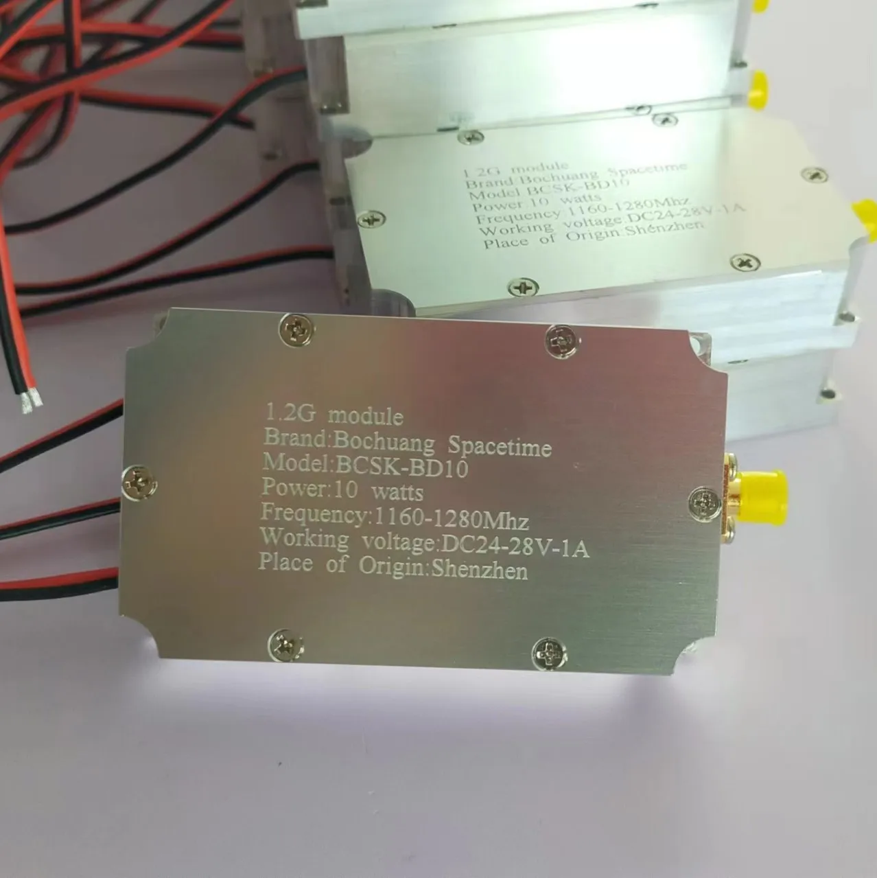 

10W 1160-1280MHZ GaN anti-UAV module device RF power amplifier power optional 20W 30W 40W 50W