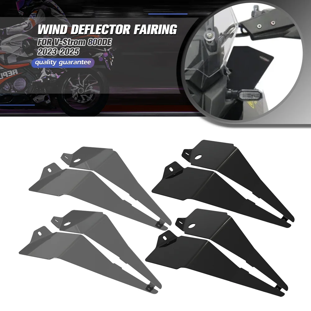 

FOR Suzuki V-Strom 800DE 2023-2025 Motorcycle Accessories Side Wind Deflector Windscreen Screen Weather Protector VStrom 800DE