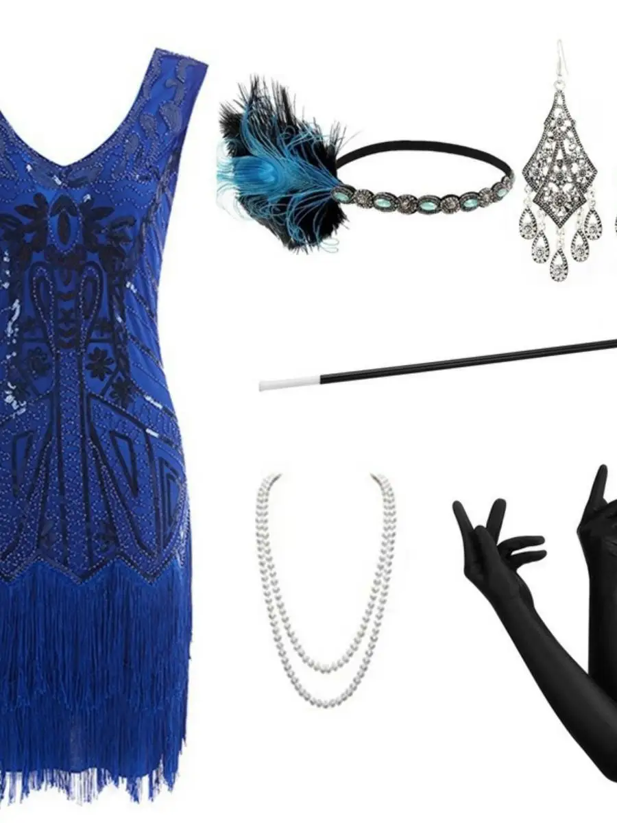 ريترو 920S الترتر الدكتور المنسوجة يدويا شرابة ثوب الفيلم زي منتصف طول عالية الخصر البوليستر لا تمثال نصفي سستة الصيف الدكتور