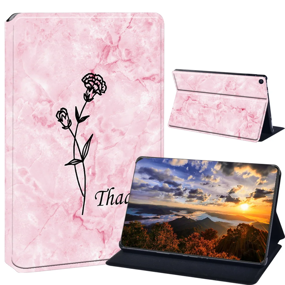 Customized Name Universal Case For Amazon Fire HD 10 (5/7/9th gen 2015/17/19) Magnetic Flip Cover Case Daily Necessities view 4