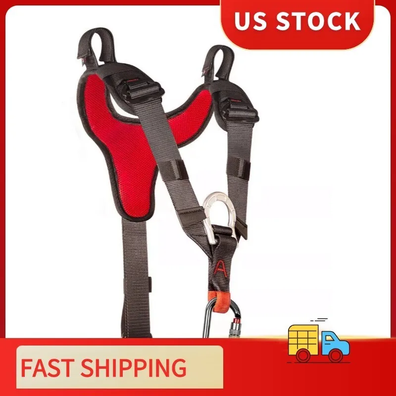New Chest Harness for Arborist Tree/Rock Climbing Seat Harnesses Fall Arrester