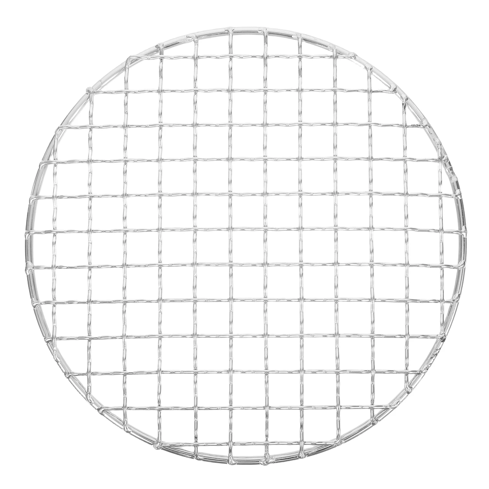 

BBQ Grill Mesh Round Rack Stainless Steel Cooking Grid Stainless Steel Cooking Grid Durable Replacement Grates Smoking Mesh