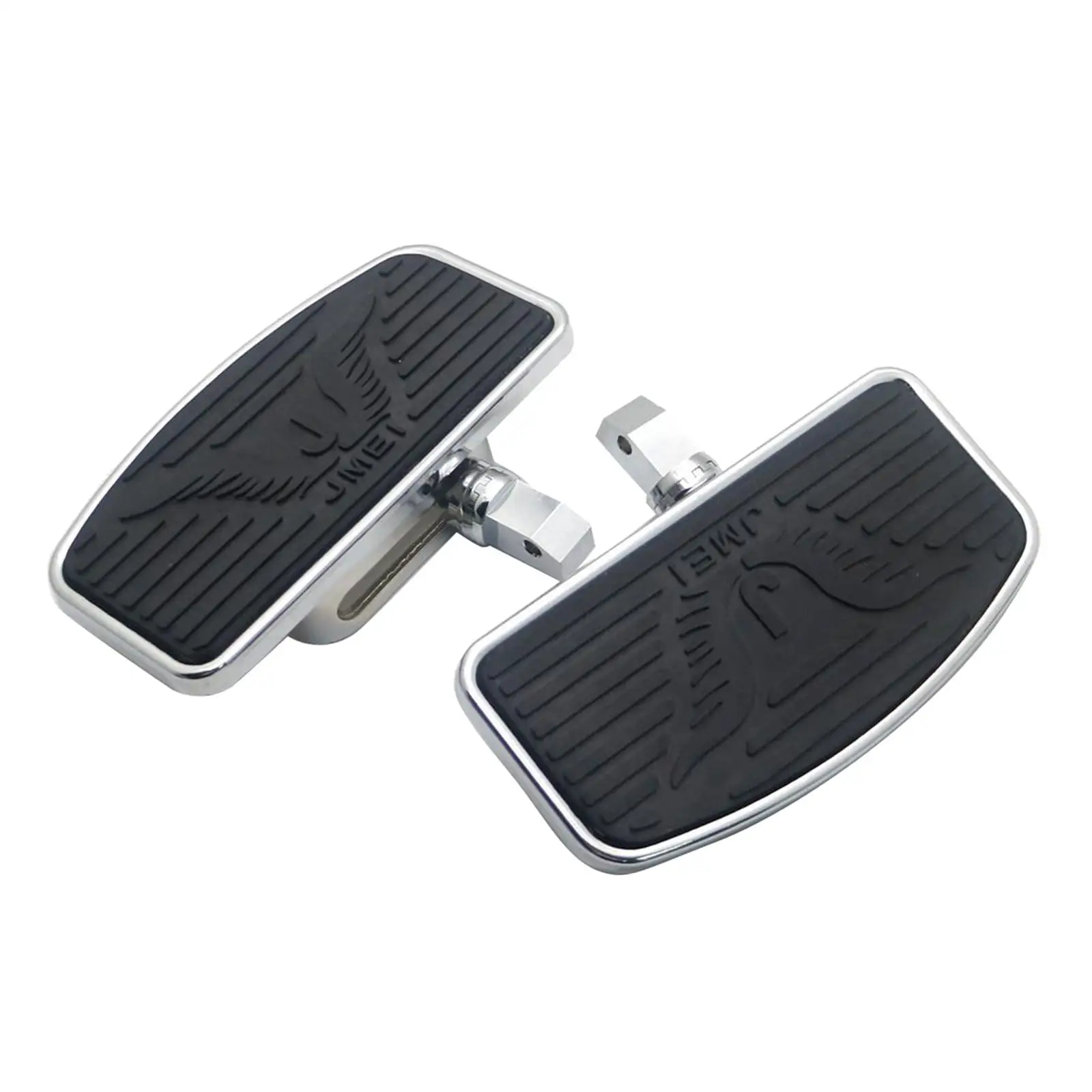 1 Pair Rear Footboard Foot Pegs Floorboards Footrest for   VL800