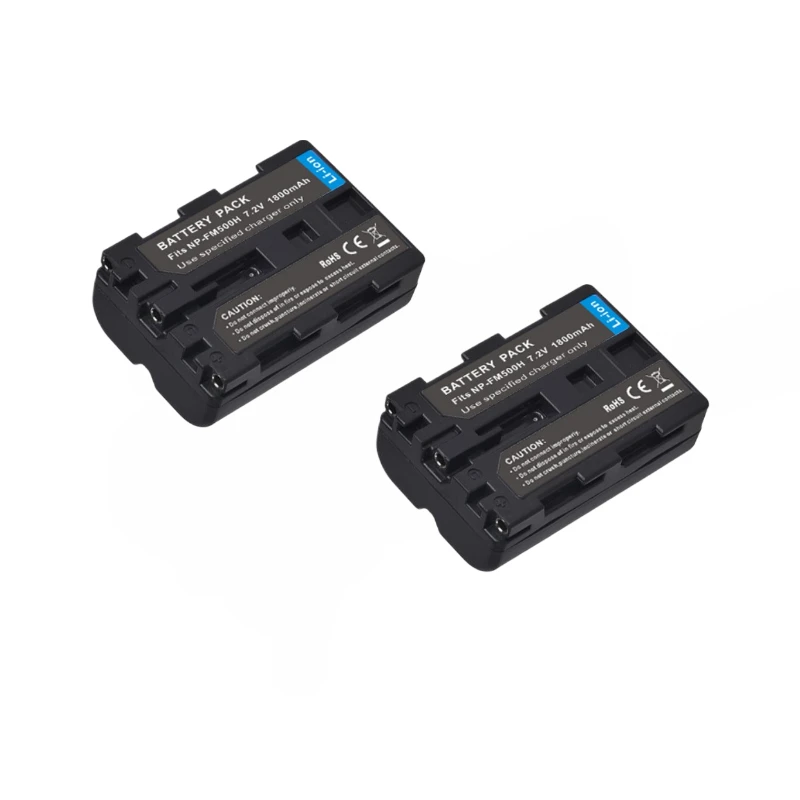 7.2V 1800mAh NP-FM500H NPFM500H بطارية الكاميرا لسوني A57 A77 A99 A550 A58 A65 A560 A580 بطارية USB شاحن بطارية #5