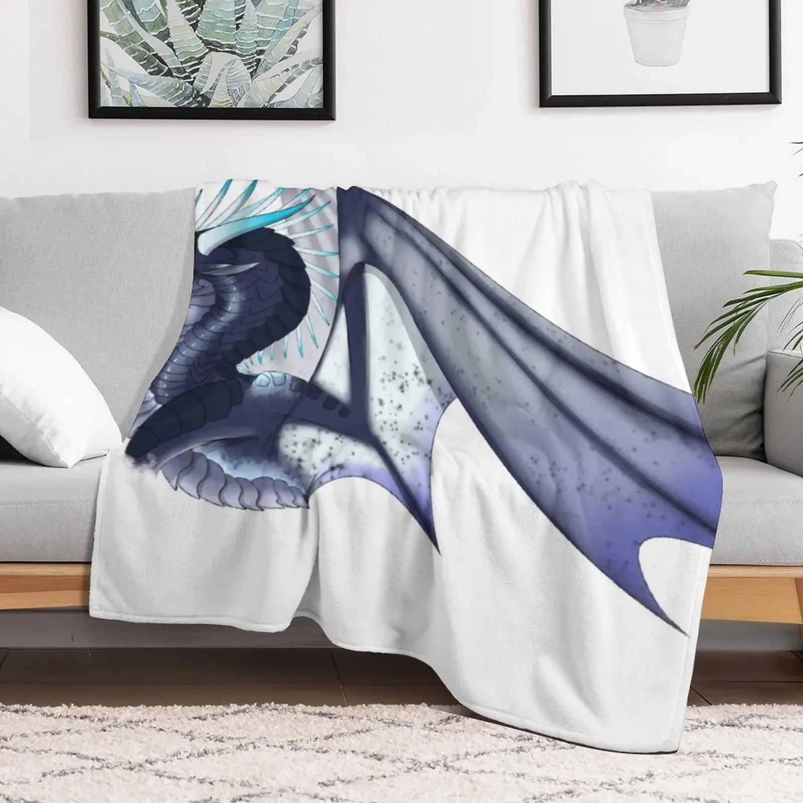 Wings of Fire - Whiteout Throw Blanket Men's Soft Warm Throw Blanket for Couch