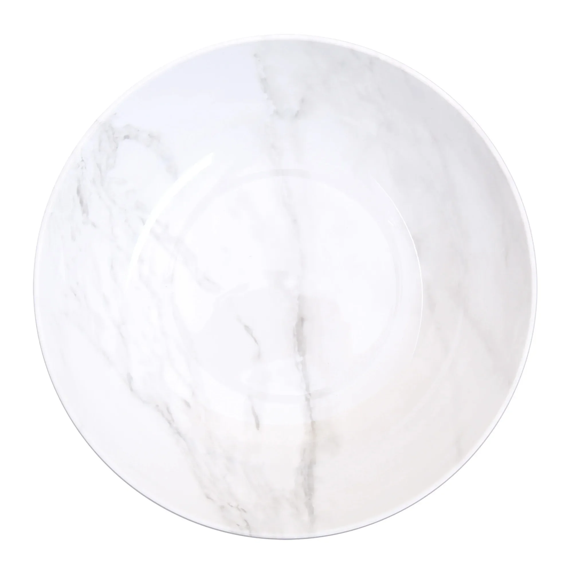 

(2 pack) Melamine Marble Serve Bowl