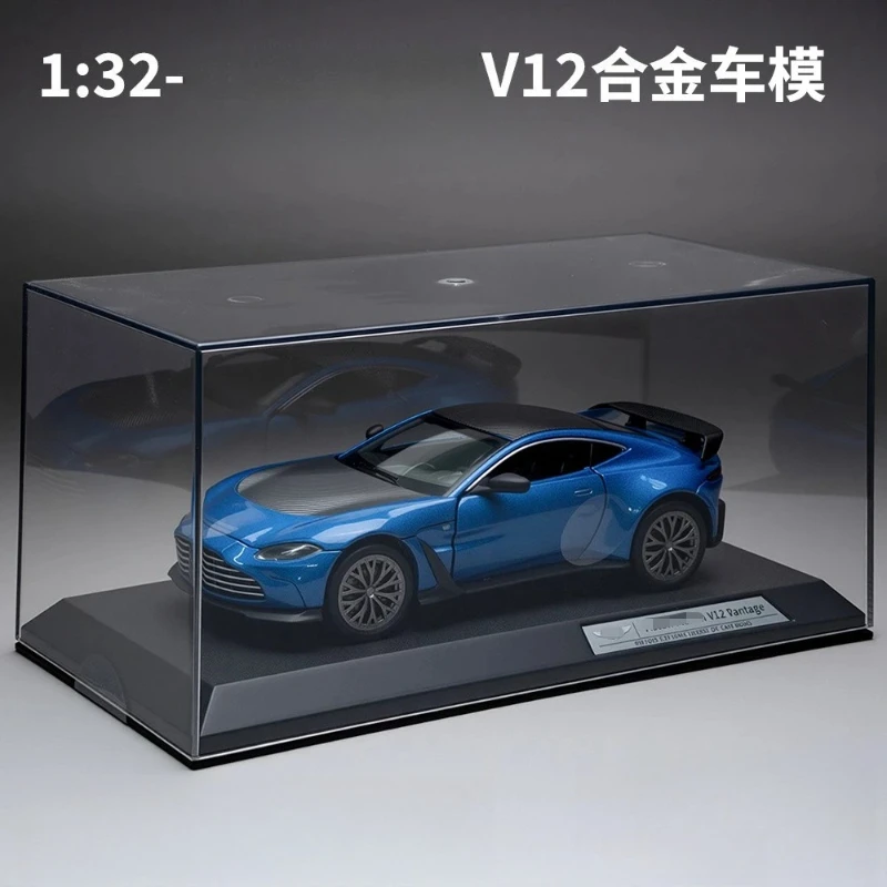 1:32 V12 Vantage Sports car High Simulation Diecast Car Metal Alloy Model Car Children's toys collection gifts