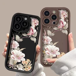 Flower Soft Case For Samsung A55 5G A35 A34 A33 A32 A52 A53 A54 A25 A24 A23 A15 A14 A13 A12 S24 Ultra S23 S22S S21 S20 FE Cover