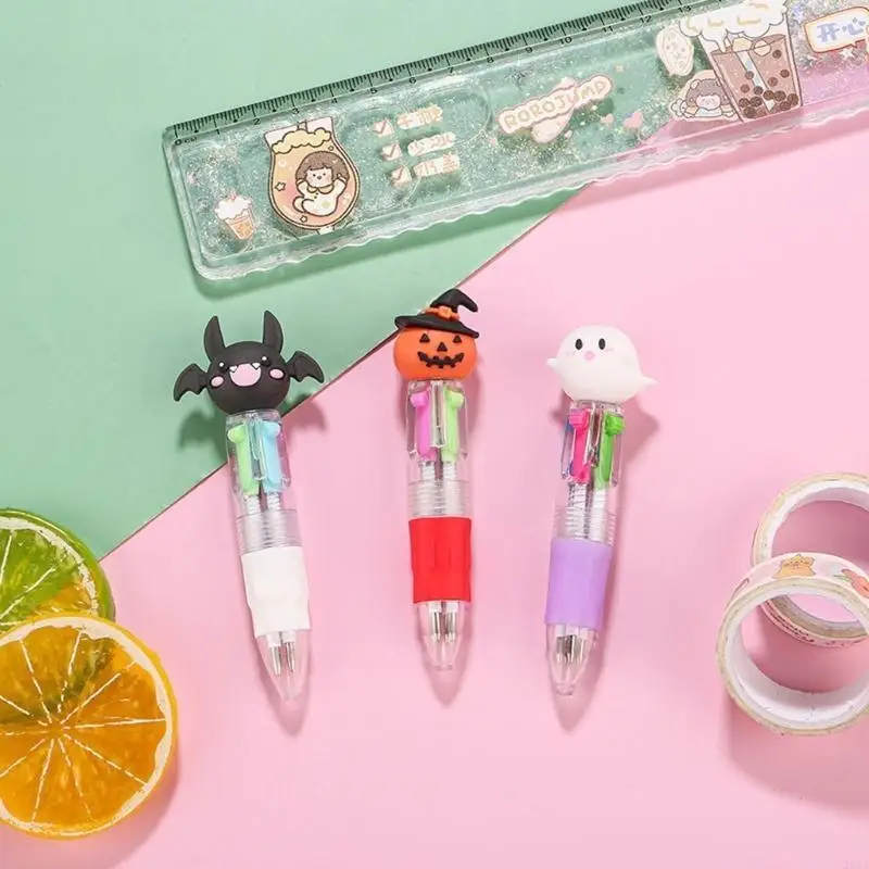 Разноцветный ручка 4 Color-in-1 BallPoint Pen 0,7 мм для написания журнала 203A