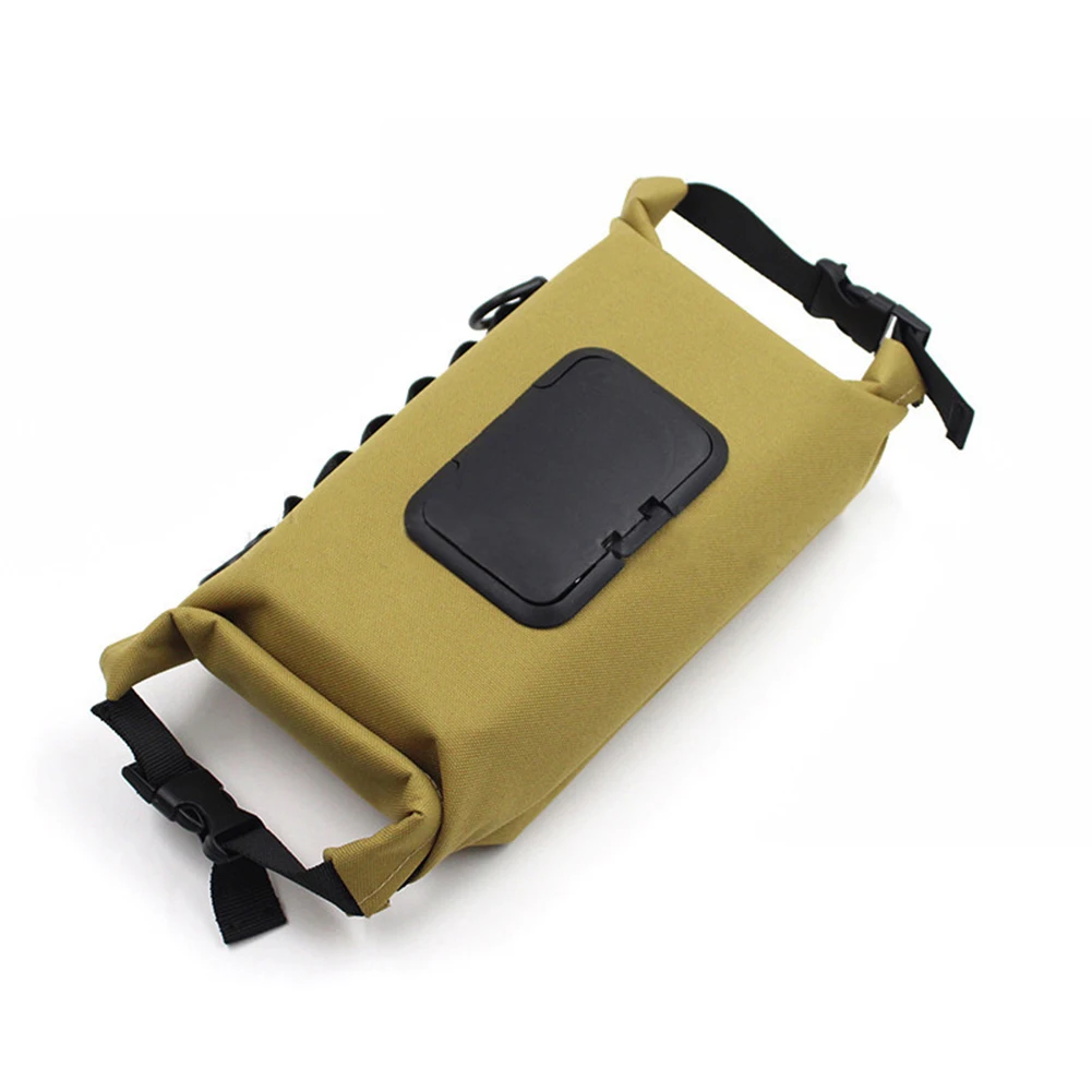

Oxford Cloth Baby Wipe Dispenser Reusable Wipe Storage Bags Hangable Wet Wipes Holders Multipurpose for Camping Hiking