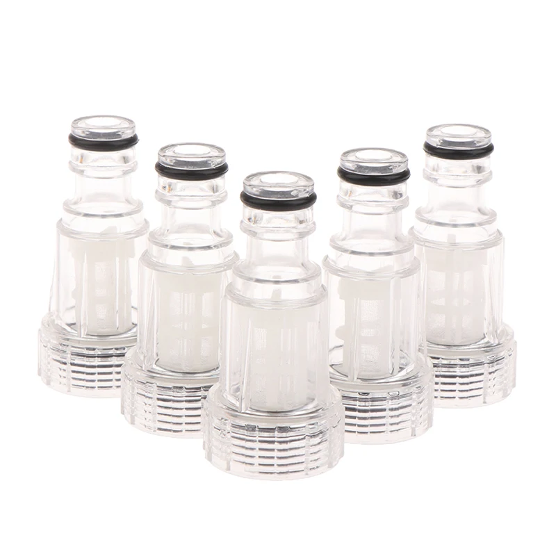 2/5PCS Plastic Machine Water Filter High-pressure Connection For Karcher K2 K3 K4 K5 K6 K7 Series Pressure Washers Car Washing