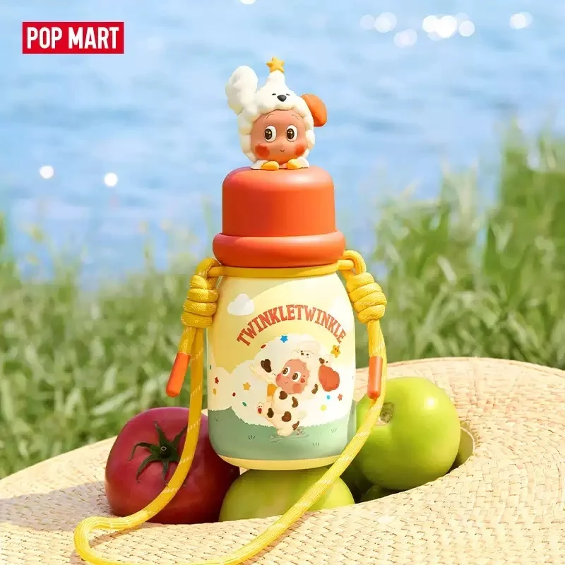 POP MART Twinkle Twinkle Live The Ordinary Series Thermos Bottle Trendy Mystery Box Anime Action Figure Blind Random Box Toys