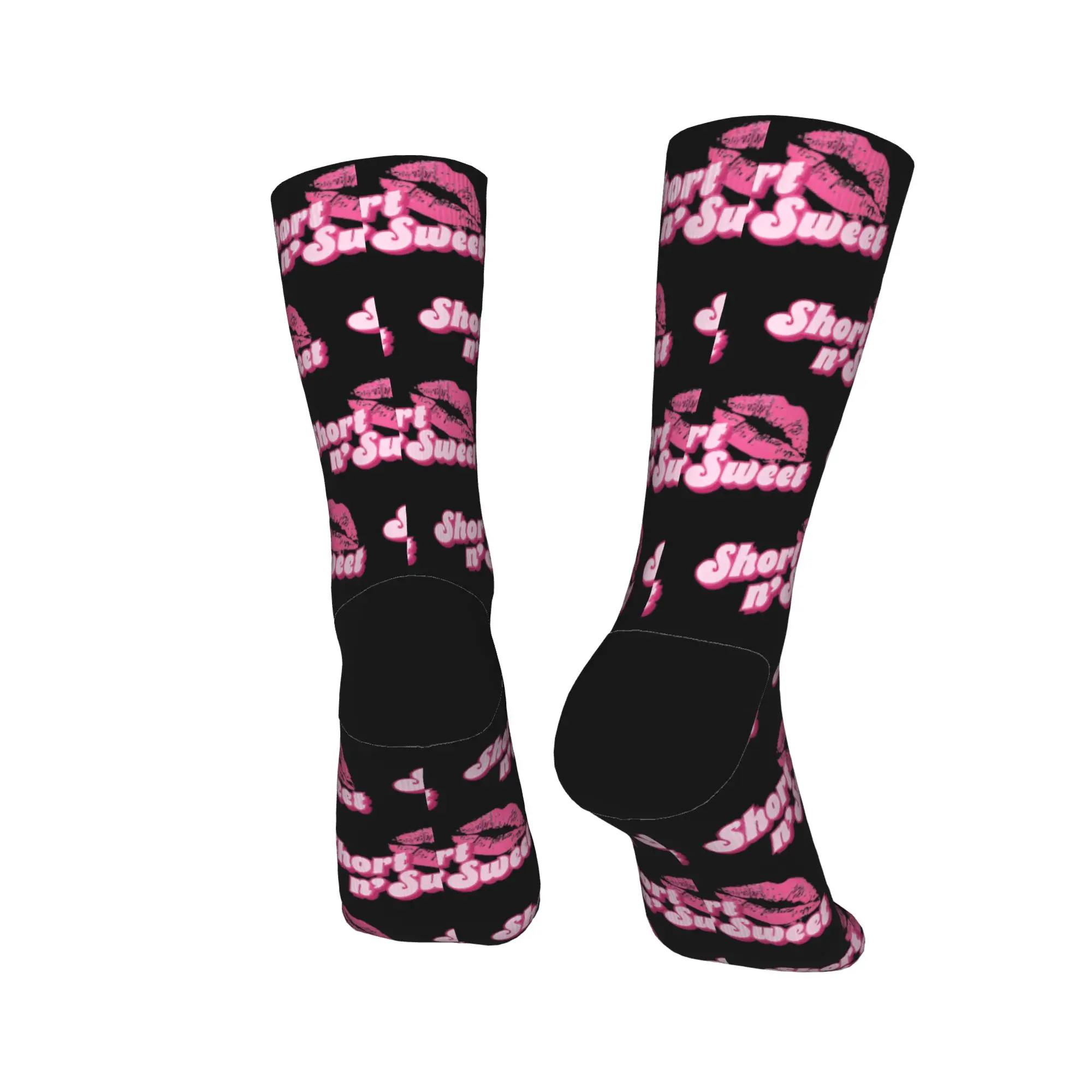 サブリナ・カーペンター ストッキング ショート n'sweet テキスト 原宿靴下 通気性靴下 春ランニング プリント抗菌靴下