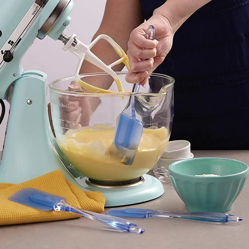 

3Pcs Silicone Kitchen Spatulas Heat Resistant Scraper Set for Baking Cake Cream Butter Mixing Cooking Tools Silicone Spatulas