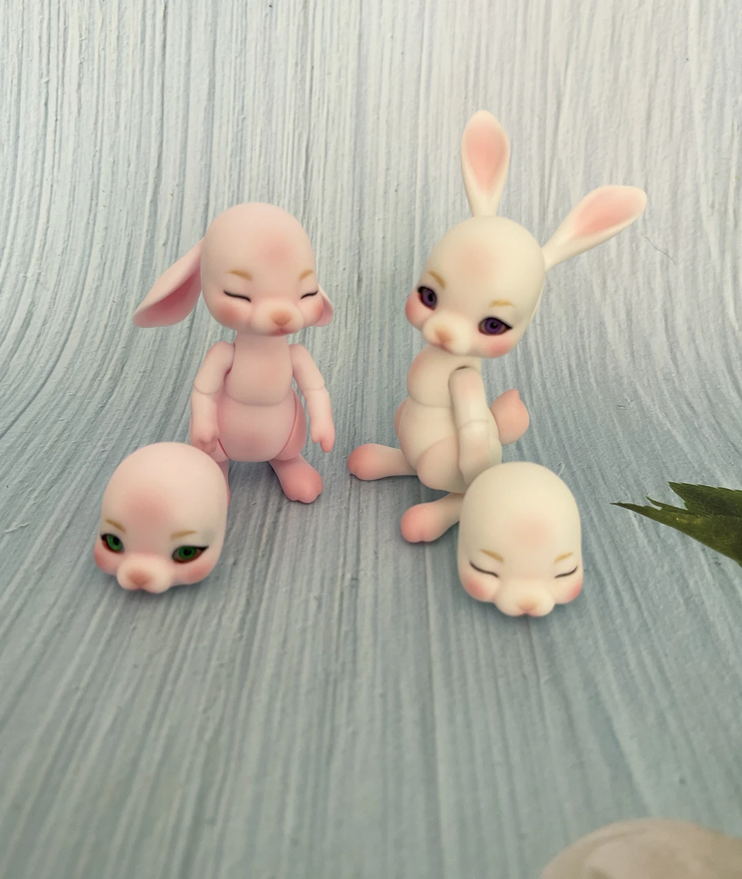 SD Doll PopovyBJD rabbit 1/4  Quality Articulated Puppet Nude Dolly Model Collection Toy Birthday Gift
