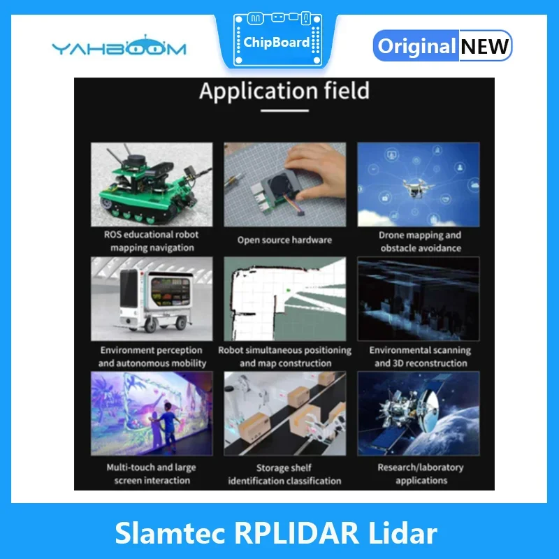 Slamtec RPLIDAR Lidar SLAM C1 A1 A2 A3 S2 S2L MapperM2 support Mapping navigation for ROS/ROS2