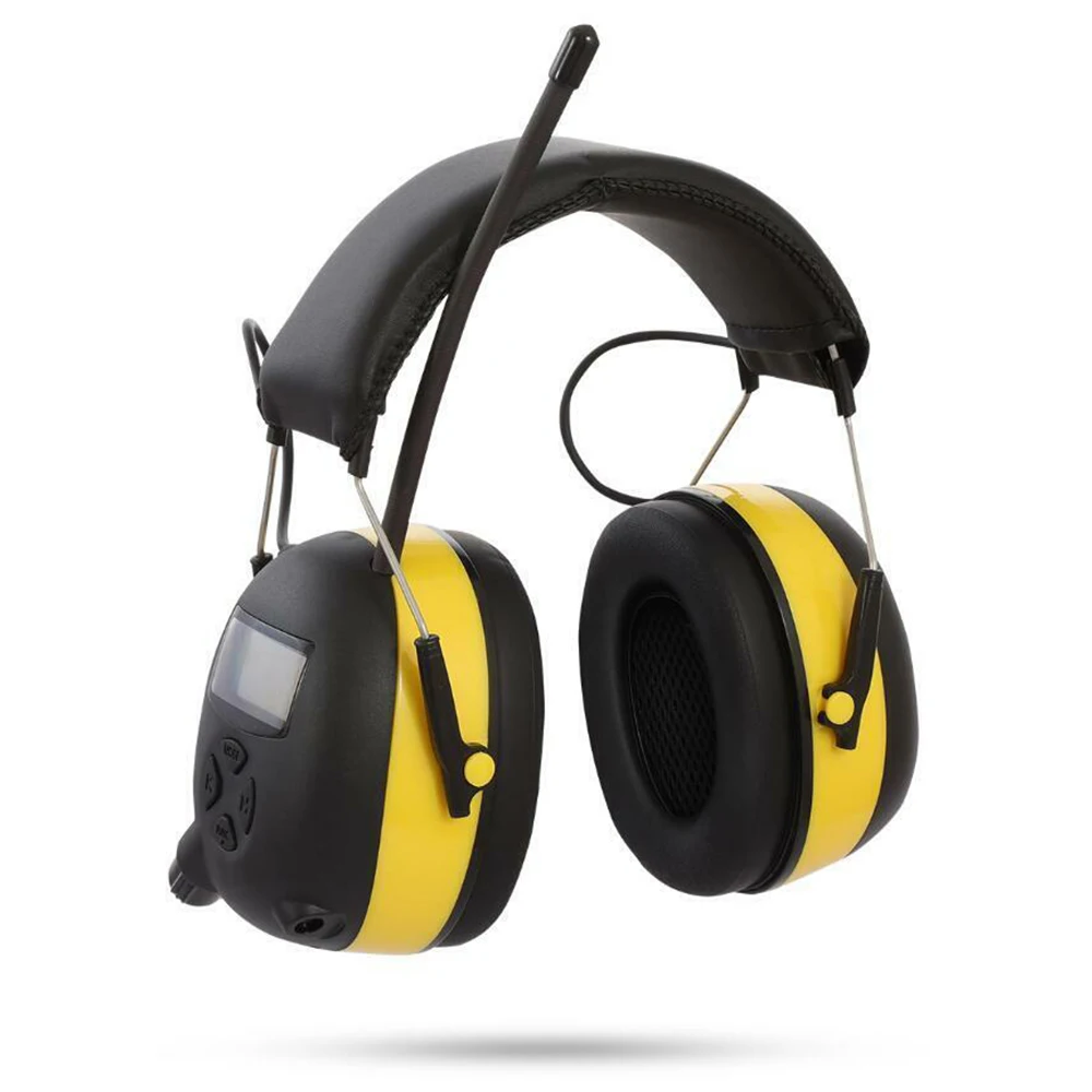 Hunting Hearing Protection Bluetooth Headphones Electronic Shooting Earmuffs Ear Protector AM/FM Radio Headphone