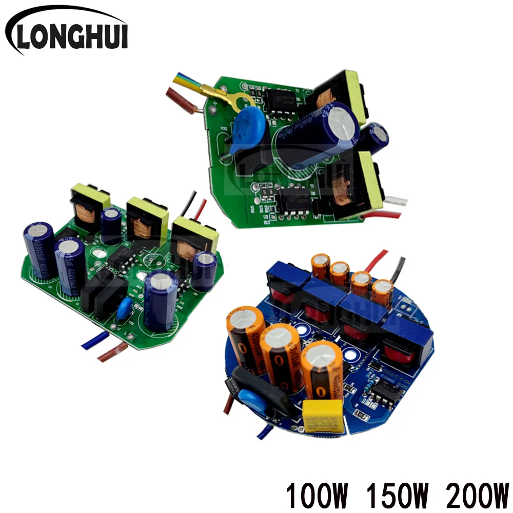 100W 150W 200W LED Driver 1100mA 900mA 550mA AC 175-265VDC100-175V for 100 150 200 Watt High Power Mining Lamp