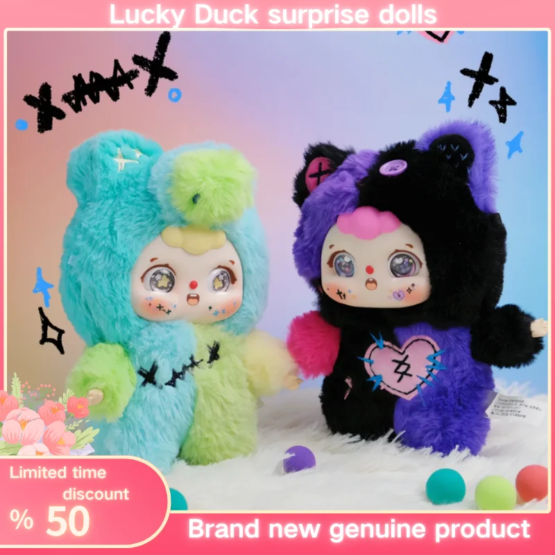 

Genuine Doubao V4 Y2k Series Blind Box Toys Movable Eyepiece Kawaii Doll Pendants Ornaments Surprise Birthday/New Year Toy Gifts