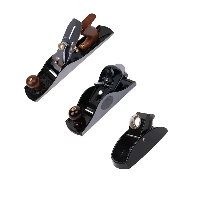 Alloy Steel Woodworking Planer Mini Hand Planer European Flat Plane Bottom Edge Wood Trimming Chamfering Plane Carpenter Tool