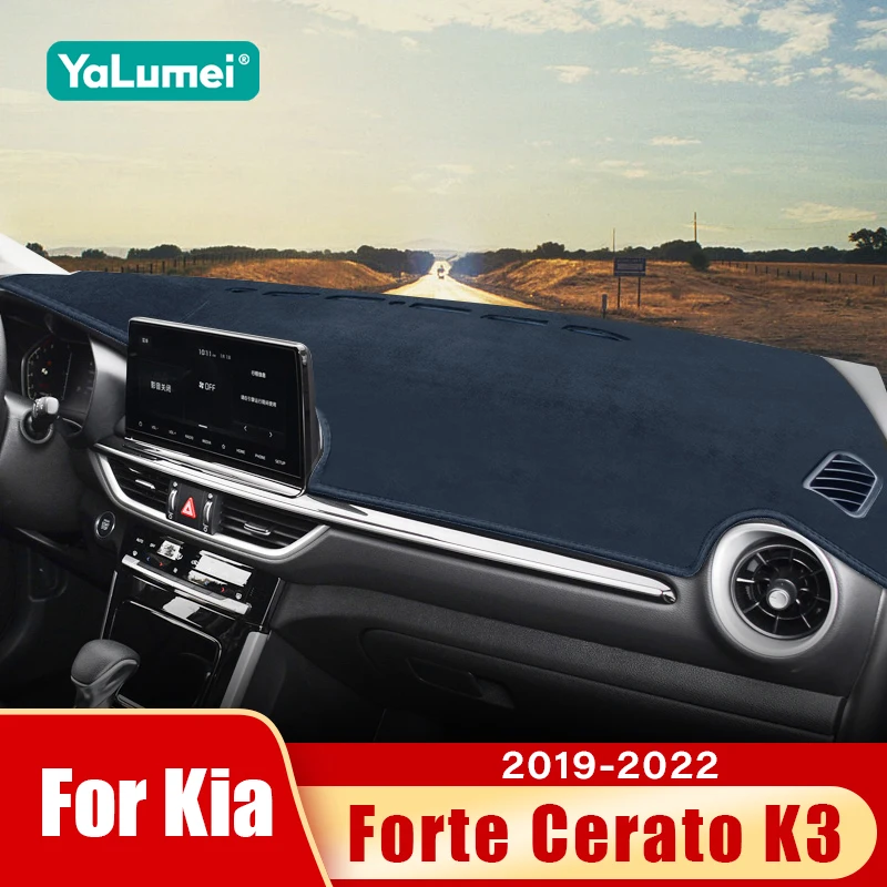 Für Kia Forte Cerato K3 2019 2020 2021 2022 Auto Dashboard Matte Sonnenschutz Nicht-slip Pad Abdeckung Zubehör