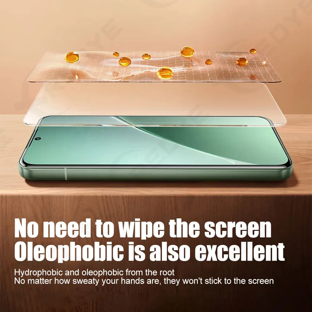 3Pcs Glass Smartphone Protective Film for Xiaomi 15 Pro UV Tempered Glass Screen Protector 14 Ultra 13 12 11 Civi 4 Pro 3 Mix 4