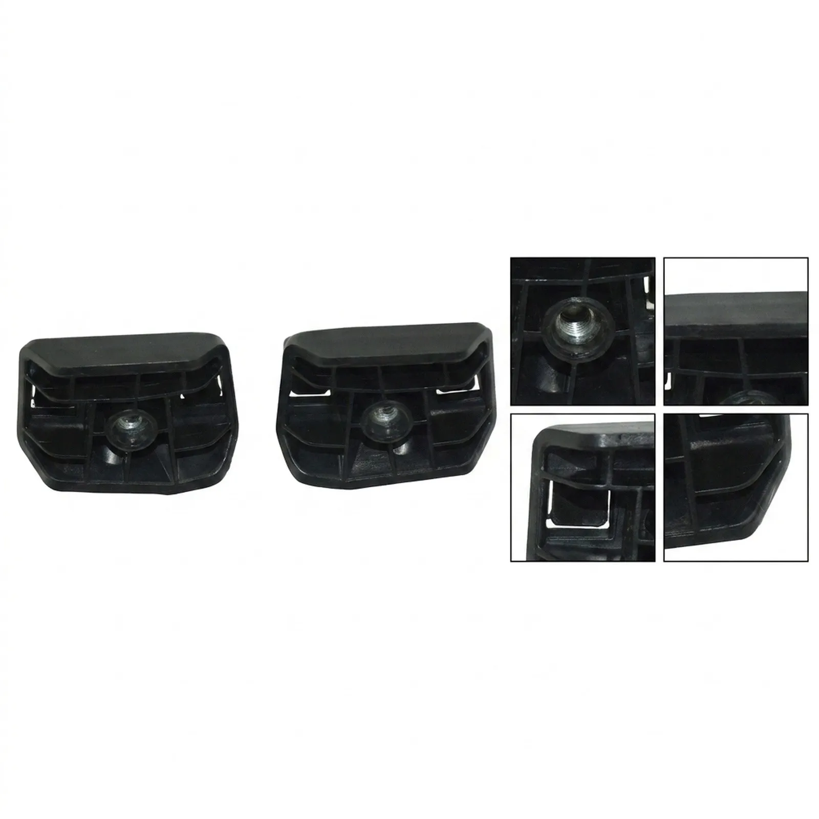 Front Bumper Bracket Black Bracket Parts Direct Replacement For Tesla Model Y 20-21 Plastic Car Brand New Front