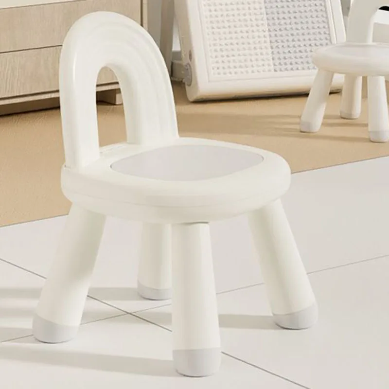 

Kitchen Children's Stool Child Girl Kindergarten Backrest Baby Seat Low Household Dining Chaise Pour Enfant Kids Furniture