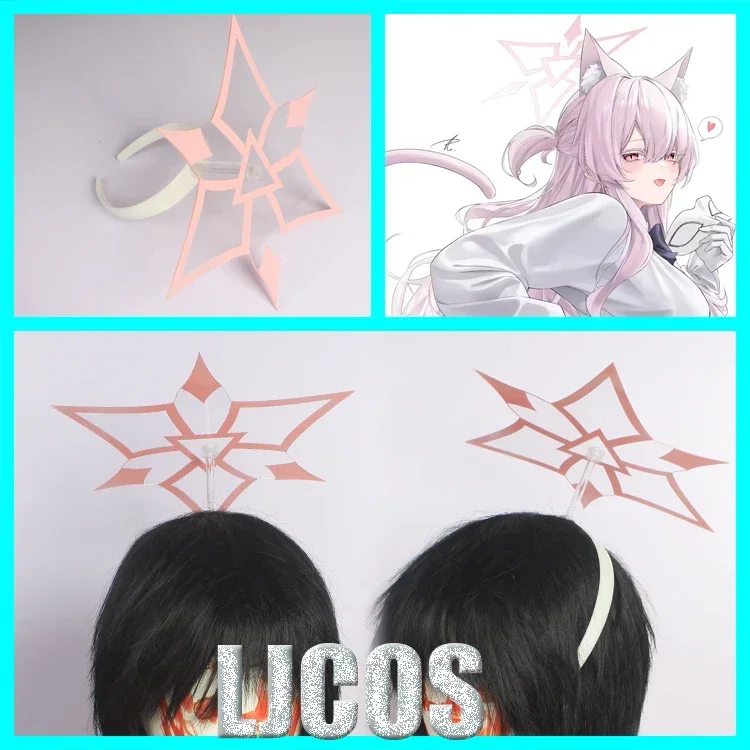 Kiyosumi Akira Halo Headwear Blue Archive Cosplay Replica Prop Decoration Character Accessories