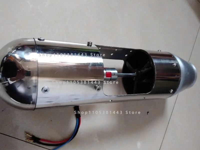 Elektrischer Marine-Antriebsmotor, 25 kg Schub Unterwasser-Brushless-Motorantriebseinheit 36V-48V 3000W Jetpumpen-Thruster