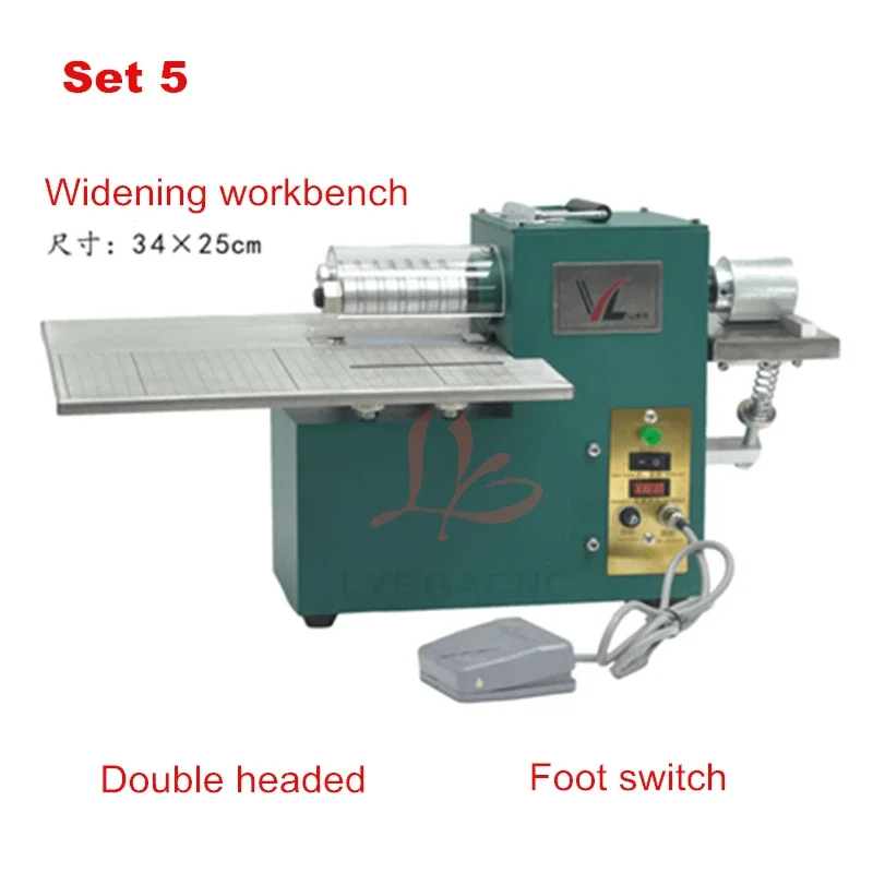 2-86mm Leer/Doek/Vlies/Karton Snijmachine Snijden Scheiden Apparatuur Snelheid Verstelbare Riem Strap cutter Slitter
