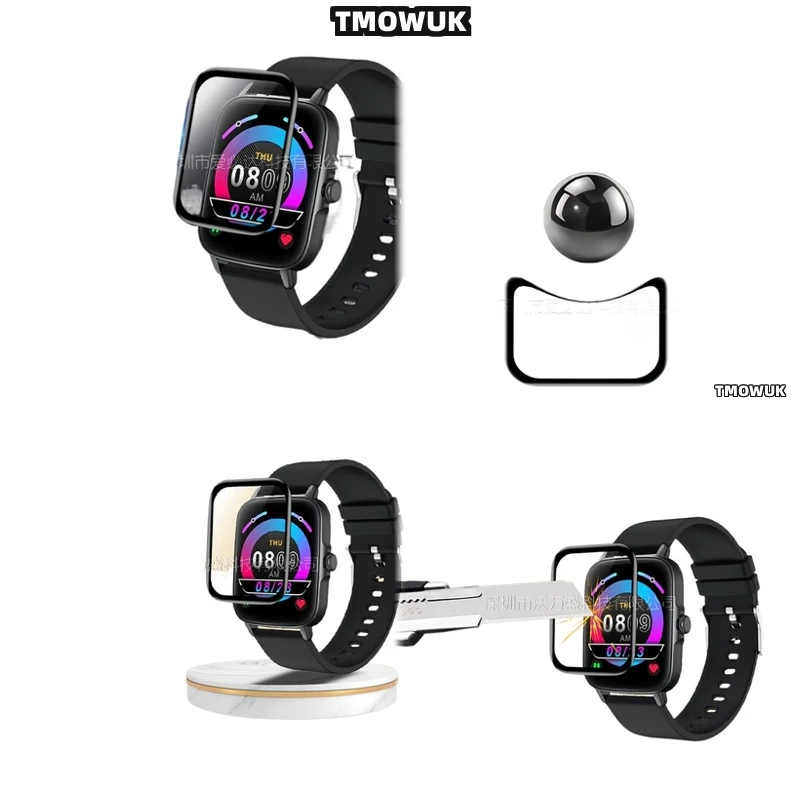 

For Colmi C60 C80 P68 P28 Full Cover Soft Flexible Screen Film, 3D Curved Anti - Scratch PMMA Protection