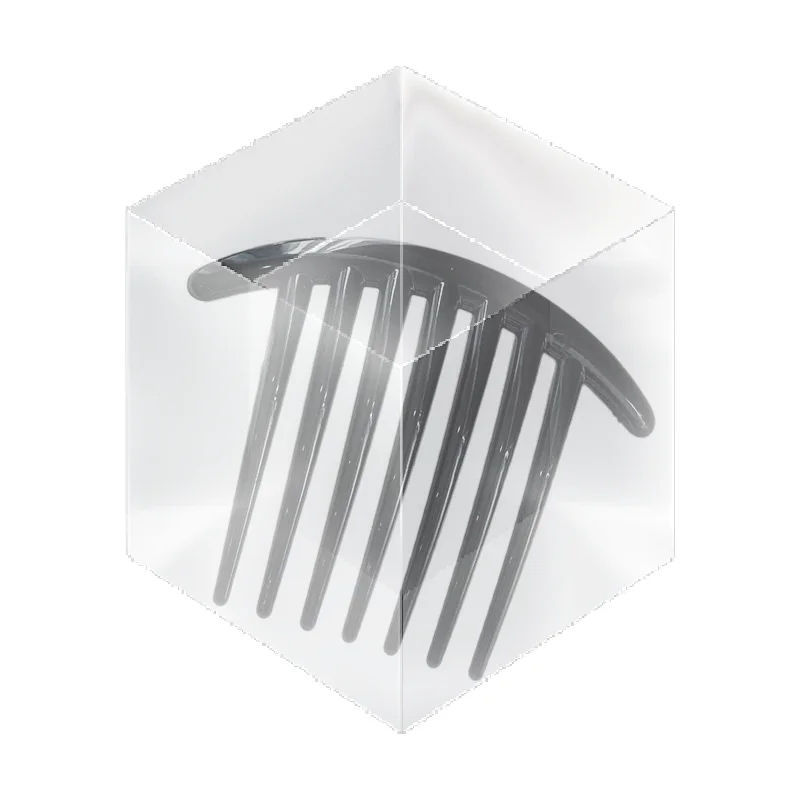 French U-shaped Hairpin Modern Simple Bun Maker Hair Clip 7-Tooth Hair Tool for Quick Hairstyling