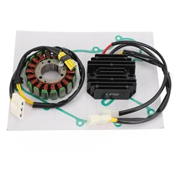 Areyourshop Magneto Coil Stator + Voltage Regulator + Gasket Assy for KTM Duke 125 200 2011-2021 90139004000 90539004100